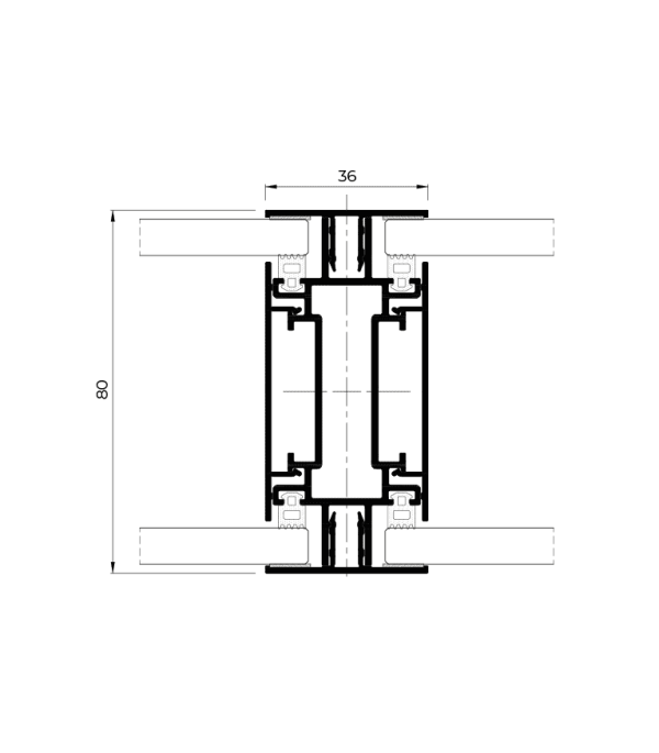 PW 80 Divisor de Oficinas - Imagen 3